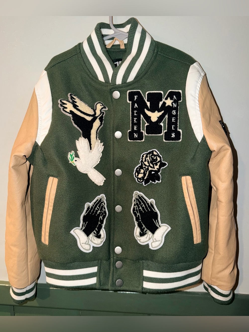 Jordan Craig Kids Varsity Jacket Size 8